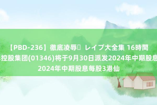 【PBD-236】徹底凌辱・レイプ大全集 16時間 第2集 利华控股集团(01346)将于9月30日派发2024年中期股息每股3港仙